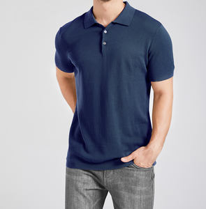 Camiseta Polo de Alta Calidad para Hombre, Venta Directa de Fábrica, 100% Algodón, Tejido de Punto, Informal, para Golf - Product Image 1