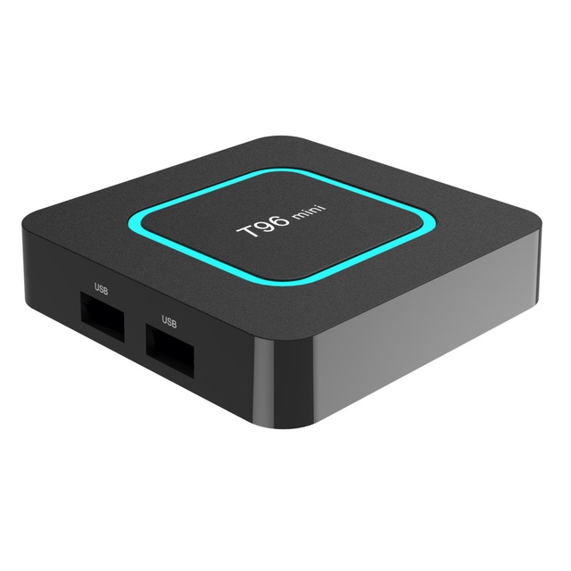 Ugo Polish Model T96 Mini Android TV Box H313 8K ATV Android 10 All-winner H313 Quad Core 802.11n 2.4GHz WiFi 8/16GB