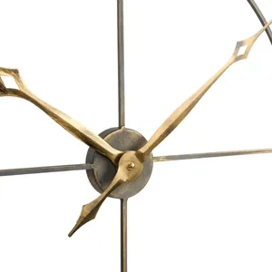 Metal <b>fancy</b> wall <b>clock</b> new designing best top quality luxury wholesale dtecorating wall <b>clock</b> - Product Image 5