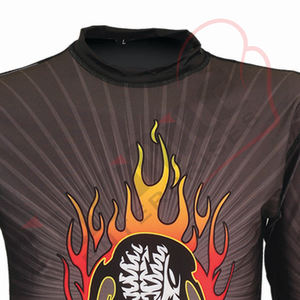 Rashguard de Manga Larga de Poliéster y Elastano de Primera Calidad al por Mayor, con Estampado Digital MMA, Personalizable, Transpirable, Unisex, de Secado Rápido - Product Image 6