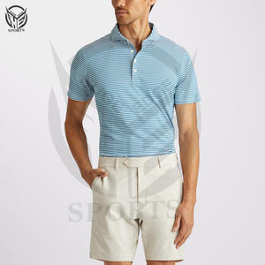 Polo de golf para hombre de la mejor calidad, top de punto con patrón sólido, diseño forrado, precio al por mayor, calidad superior - Product Image 3