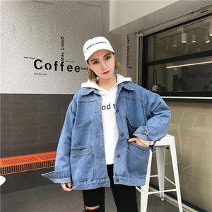 Veste en jean d'hiver de haute qualité pour hommes manteau décontracté avec col en polaire et fourrure marque de mode grande taille Logo avant - Product Image 4