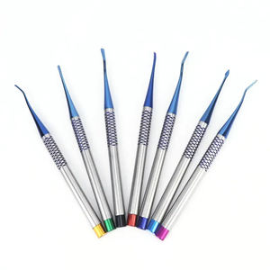 Dental Implant Luxating Root Tooth Elevator Minimally invasive 7pcs Titanium Alloy <b>Knife</b> Extraction Dentisty instrument PDL <b>set</b> - Product Image 3