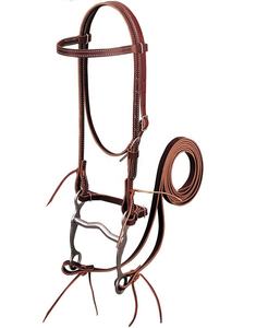 "Eleve su viaje: libere una calidad inigualable con bridas de cuero Premium 100% bridas de cuero Premium con broca para la boca - Product Image 1