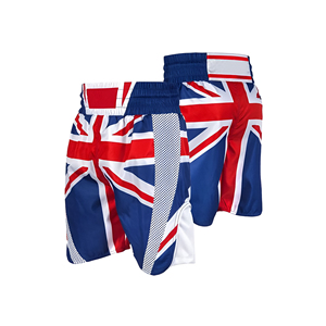 Shorts de combat MMA extensibles de haute qualité, unisexe, pour joueurs professionnels, avec logo personnalisé, impression drapeau, production durable OEM, livraison rapide - Product Image 3