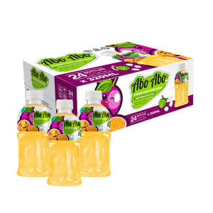 Abo Abo Customized Flavored Drinking <b>Bottle</b> For Coconut Jelly and Passion Fruit Juice OEM & Private Label Available - Product Image 1