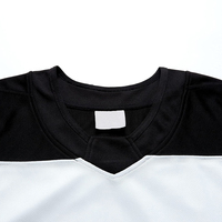 Jersey Hoki Es Pria Bernapas Anti UV Tanpa Lengan 100% Poliester Berkualitas Tinggi Dapat Disesuaikan Grosir Pakaian Olahraga