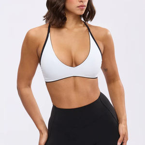 Soutien-gorge de sport pour femme, haut de sport pour le yoga, haut de sport personnalisé, haut de sport à bretelles, soutien-gorge de sport réversible pour petite amie - Product Image 2