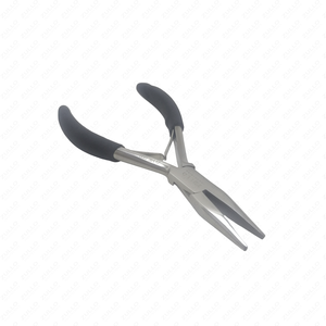 Alicates de extensión de cabello plano de acero inoxidable al por mayor de alta calidad Alicates de extensión de cabello profesional más vendidos con agarre - Product Image 2