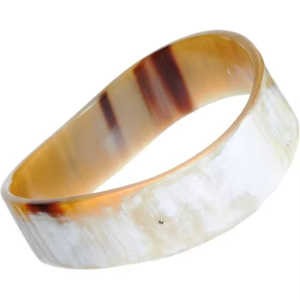 ACERCA DE HORN Hecho a mano de lujo al por mayor Natural Buffalo Ox Cow Horn Bangle Joyería de moda para hombres y mujeres - Product Image 1
