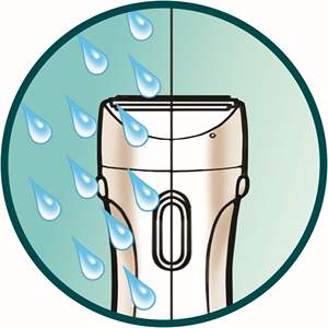 Afeitadora Eléctrica Inalámbrica para Mujer, Uso en Seco y Húmedo, para Axilas, Piernas, Línea del Bikini y Rostro, Cuchilla Doble y Individual, Resistente al Agua IPX7, para RV - Product Image 2