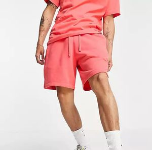 Chándal de dos piezas de manga corta y pantalón de cuello redondo para hombre de alta calidad para hombre - Product Image 4