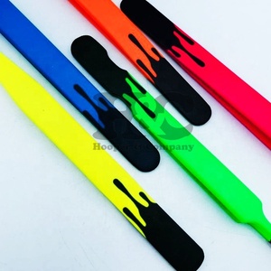 Pinzas de Precisión para Pestañas de Acero Inoxidable Hooper Company, Diseño Profesional Personalizado, Puntas Planas y Inclinadas de 10 mm, Color Negro, para Uso en Cejas - Product Image 2