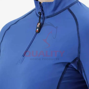 Capa base de compresión ecuestre térmica profesional Materiales transpirables diseñados para la comodidad Precio barato Venta-para montar - Product Image 3