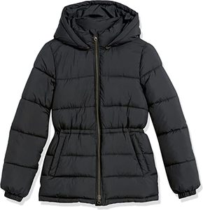 Chaqueta acolchada de peso pesado de diseño personalizado Golden Weather 2025 para mujer abrigo de invierno de burbujas con chaqueta Parka de cintura con cordón - Product Image 6