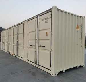 ตู้คอนเทนเนอร์ขนส่งสินค้าแห้งแบบเปิดด้านข้างขนาด 40 ฟุต รุ่น High Cube ใหม่ ได้รับการรับรองมาตรฐาน ISO CSC - Product Image 1