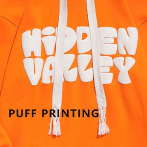 เสื้อฮู้ดพิมพ์ลายพัฟขนแกะอบอุ่นโอเวอร์ไซส์เสื้อสวมหัวผ้าฝ้าย unisex ทนทานต่อสไตล์สตรีทสวมใส่สบายทันสมัย - Product Image 3