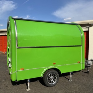 Remorque alimentaire mobile à essieu unique, remorque de restauration entièrement équipée, remorque de concession pour café et snacks - Product Image 3