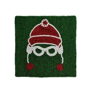 Napperons perlés ronds faits à la main en pierre sous-verres fantaisie Table à manger tapis mariage décoratif coureur brodé - Product Image 2