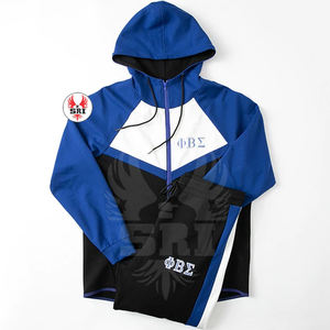 Survêtement en molleton pour homme avec broderie de la fraternité Phi Beta Sigma |   Survêtement personnalisé brodé pour garçons de la fraternité PBS - Product Image 6