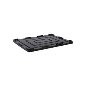 Caja de Almacenamiento de Plástico Resistente de 80x60 cm con Tapa Transparente para Organizar y Guardar Artículos - Product Image 1