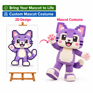 Costume de mascotte personnalisé en EVA, fabricant de costumes de personnages OEM ODM - Product Image 2