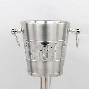 Best Selling Metal <b>Ice</b> <b>Bucket</b> Decorative Bar Wine Champagne Cooler Party <b>Table</b> Beverage Holder Home Entertaining Accessory Gift - Product Image 2