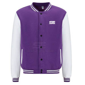 Chaqueta con cuello levantado y letras para hombre, talla grande para uso en exteriores, precio al por mayor - Product Image 1