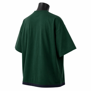 T-shirt Homme Oversize en Coton Épais 100% Coton Toile Imprimé Graphique Streetwear Décontracté Ample Manches Courtes - Product Image 3