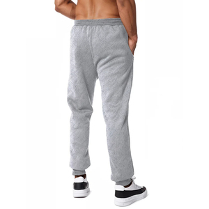 Nouveau pantalon de survêtement XL pour hommes avec poches latérales zippées élastique taille moyenne Sport décontracté Joggers pantalon de survêtement Baggy Fitness vêtements de sport - Product Image 6