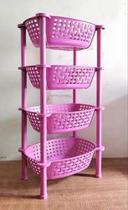 Cesta de Almacenamiento de Plástico Premium Champion, Forma Ovalada, Diseño Portátil de Alta Calidad, Multiusos para Hogar, Cocina, Oficina, Hotel - Product Image 4