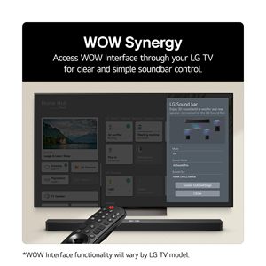 Téléviseur intelligent 4K Ultra HD de 77 pouces avec barre de son intégrée et caisson de basses sans fil - Product Image 6