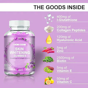 De Beste Natuur Gloed Bron Van Glutathion Collageen Gummies Op De Markt Leveren Oem Odm Service - Product Image 3