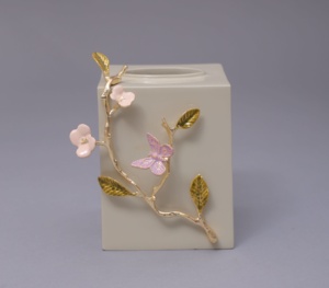 Gingko Tissue Holder Decorative <b>Napkin</b> Box Modern Table top Tissue <b>Dispenser</b> Home Office Bathroom Accessories - Product Image 2