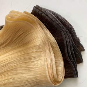 Trending Genius Weft Vietnamese Raw <b>Human</b> <b>Hair</b> Clean BigG <b>Hair</b> <b>Extensions</b> Wholesale Price Tape in Bundle - Product Image 1