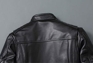 Tout nouveau personnalisé le plus populaire qualité personnalisé hommes veste en cuir Pakistan fabriqué Top qualité moto Offre Spéciale vestes en cuir - Product Image 2