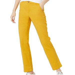 กางเกงผ้าชิโนสำหรับผู้หญิงกางเกงลำลองผ้าคอตตอนแห้งเร็วน้ำหนักเบาแนวธุรกิจใหม่ - Product Image 6