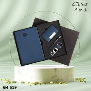 Luxury Leather Business <b>Office</b> <b>Set</b> with Notebook and Pen Welcome Gift Collection for Graduation or Corporate Promotions - Product Image 2