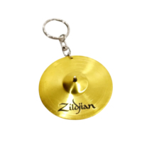 Porte-clés Cymbale 2,5 pouces, cadeau souvenir