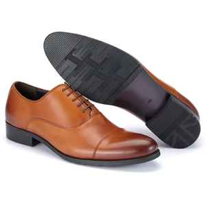 Zapatos Oxford Clásicos de Moda, Transpirables, de Cuero Genuino para Hombre, Cómodos, Duraderos, Formales de Negocios, para Uso Diario en la Oficina - Product Image 3