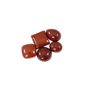 5 uds jaspe rojo Natural tamaño libre cabujón 42,20 Cts piedras preciosas lote al por mayor para hacer joyas - Product Image 3