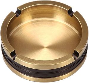 Cenicero de cuero de Metal para decoración de mesa Vintage, forma personalizable para uso interior en el hogar o la oficina, la mejor vajilla de la mejor calidad - Product Image 2