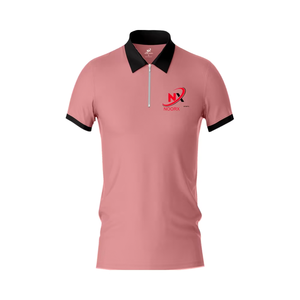 Polos de golf de manga larga de tela de punto bordada lisa de Spandex de poliéster al por mayor de alta calidad para hombres diseño personalizado - Product Image 1