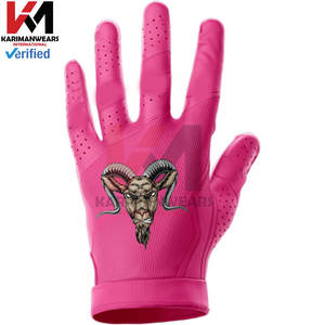 Gants de réception de football américain Extra Sticky tissu léger grande adhérence respirant sur mesure en vrac quantité sublimation - Product Image 2