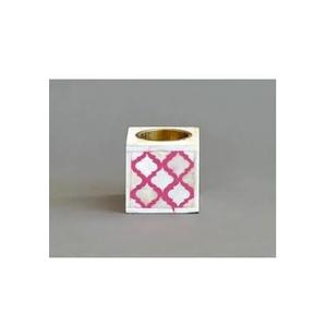 Support de bougie en incrustation d'os pour la décoration de la maison, décoration de Noël, porte-bougie de luxe, récipient à bougie en mop, fabrication artisanale - Product Image 1