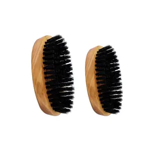 Bulk Supplier And Manufacturer Wooden Beard Brush Wood Boar Bristle Men Personal Use