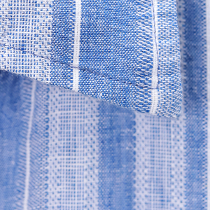 Camisa Casual de Manga Larga para Hombre, Color Azul Grisáceo, Elegante, Cómoda y Versátil, Mezcla de Lino, Viscosa y Algodón, Secado Rápido, para Verano - Product Image 3