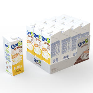 เครื่องดื่มกล้วยออร่าซี บาริสต้า พืชผล สำหรับมืออาชีพ 1 ลิตร 12 ยูนิต อายุการเก็บรักษา 360 วัน - Product Image 3