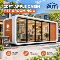 Cabane Apple préfabriquée moderne de 20 pieds avec vue panoramique pour observatoire, camping, astronomie, tourisme et escapades