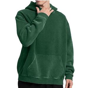 Sudadera con capucha lavada con ácido de algodón 100% de alta calidad, ropa de Abrigo con capucha lavada con piedra Vintage, ropa deportiva informal - Product Image 4